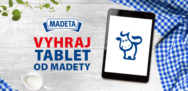 Soutěžte s Madetou o tablet Lenovo v hodnotě 4 000 Kč!