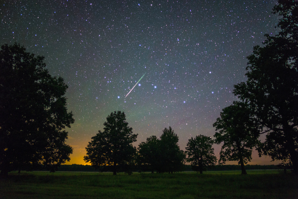 Jizerské hory ozářil velmi jasný meteor