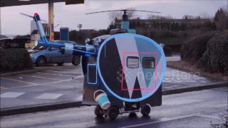 Klobouk dolů: Důchodce si předělal invalidní vozík na&nbsp;vrtulník, aby mohl pomoci záchranářům