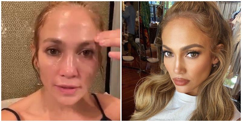 Jennifer Lopez přiznala pravdu o botoxu a ukázala nahou tvář. Takhle vypadá bez make-upu