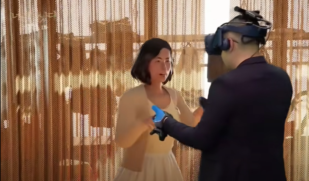 Muž se setkal se svou zesnulou manželkou prostřednictvím virtuální reality. Žena mu na&nbsp;rozloučenou věnovala poslední tanec