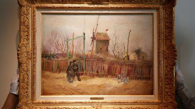 Sto let ukrytý obraz Vincenta Van Gogha se vydražil za třináct milionů eur