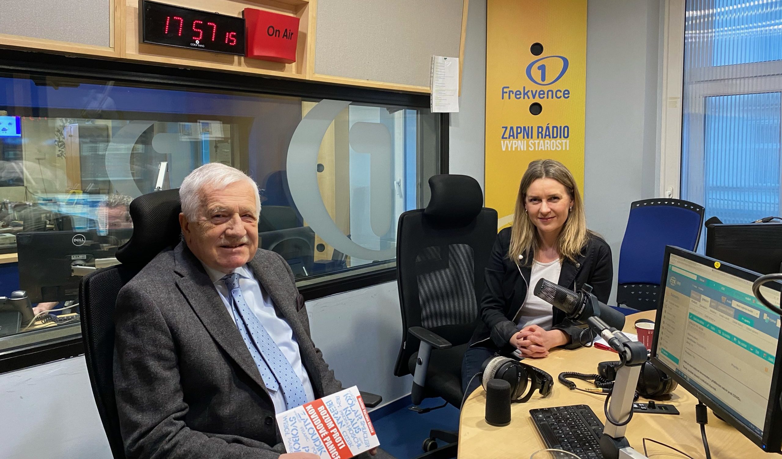 Václav Klaus: Za rozvrat společnosti je zodpovědný Prymula. Babiš je jen jeho neviňátko