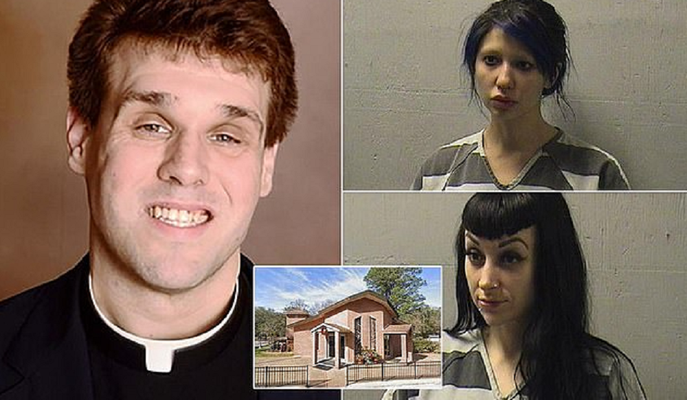 Ženy natáčely s&nbsp;farářem v&nbsp;kostele erotické video. Nyní čelí obvinění z&nbsp;vandalismu