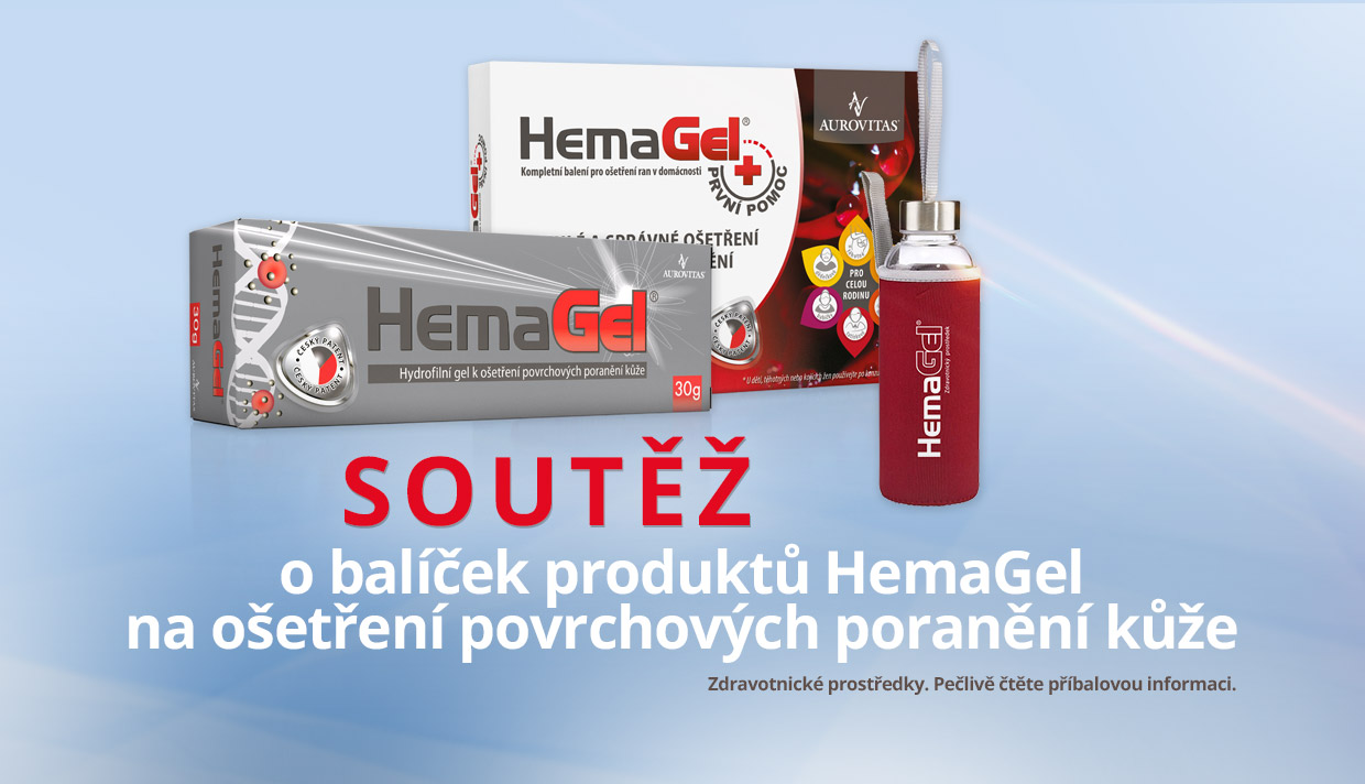 Vyhrajte balíček produktů HemaGel