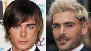 GALERIE: Snímky několika slavných mužů, kteří během dob popularity změnili svůj vzhled