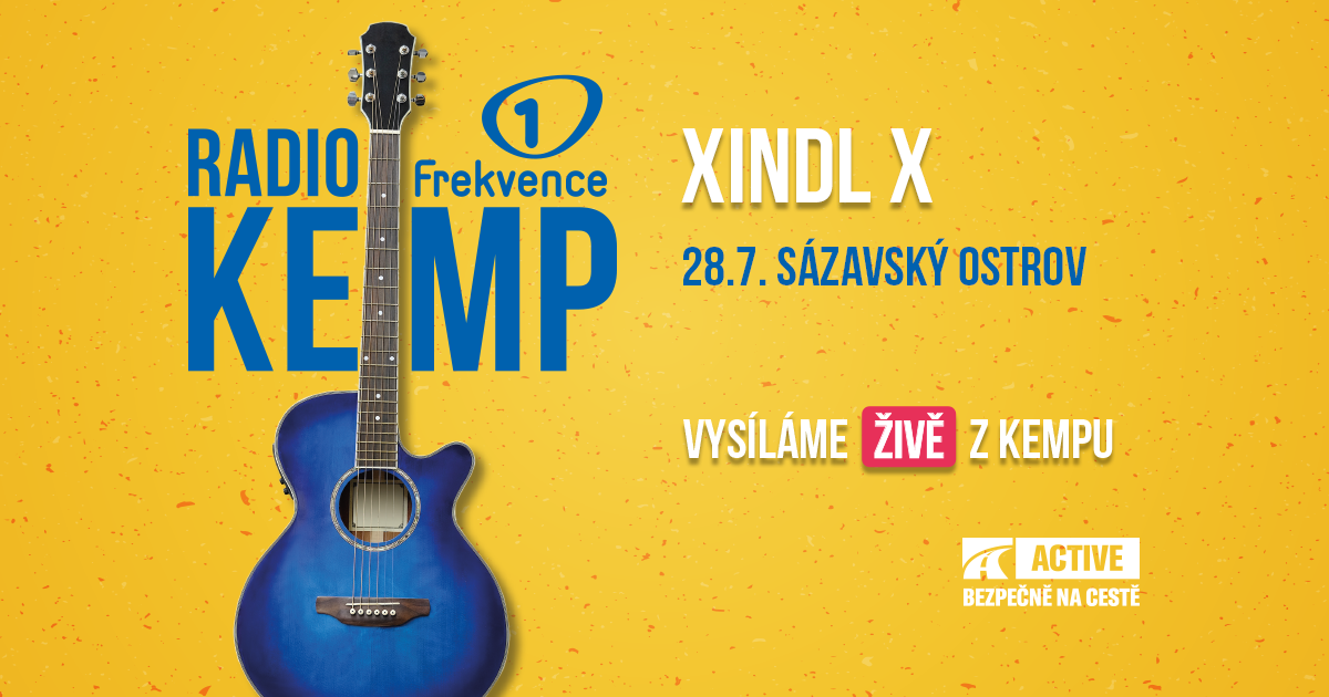 Zpátky do Čech! Radiokemp se přesouvá na&nbsp;Sázavu, zahraje Xindl X
