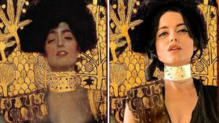 GALERIE: Neuvěřitelná podobnost! Influencerka napodobuje výjevy ze slavných obrazů