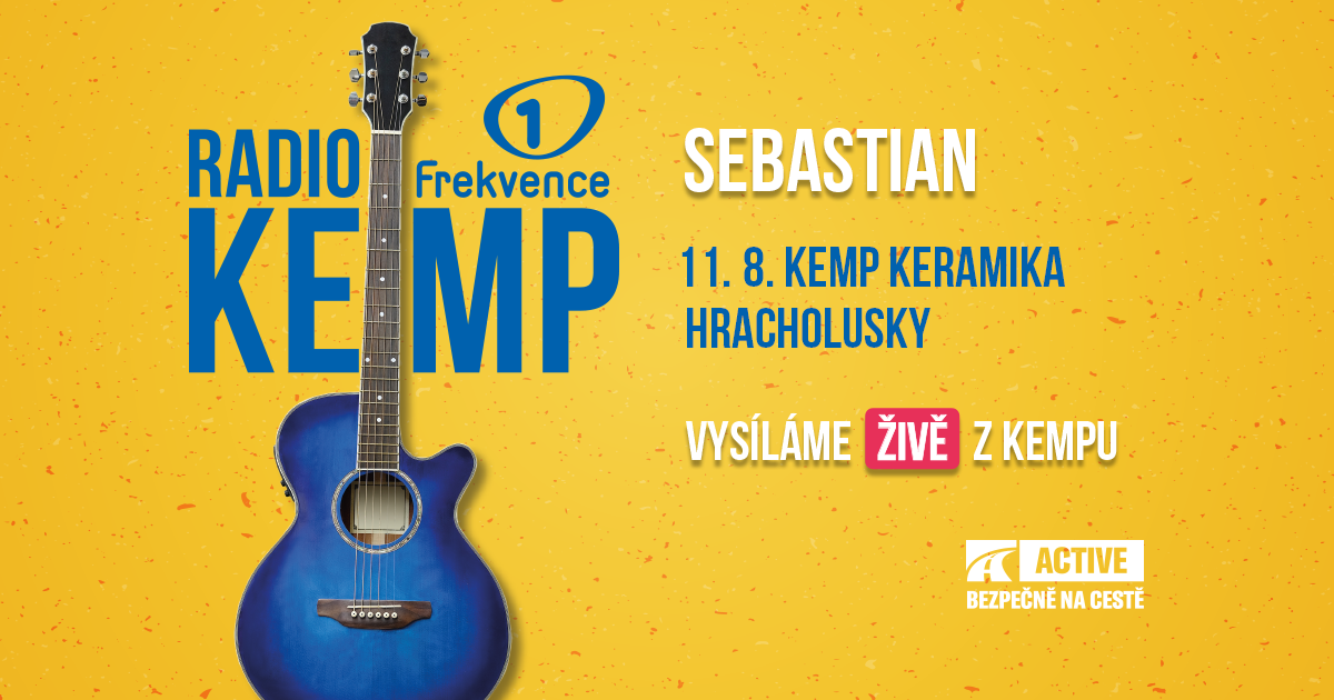Blíží se další Radiokemp! Do Hracholusků za vámi dorazí Sebastian