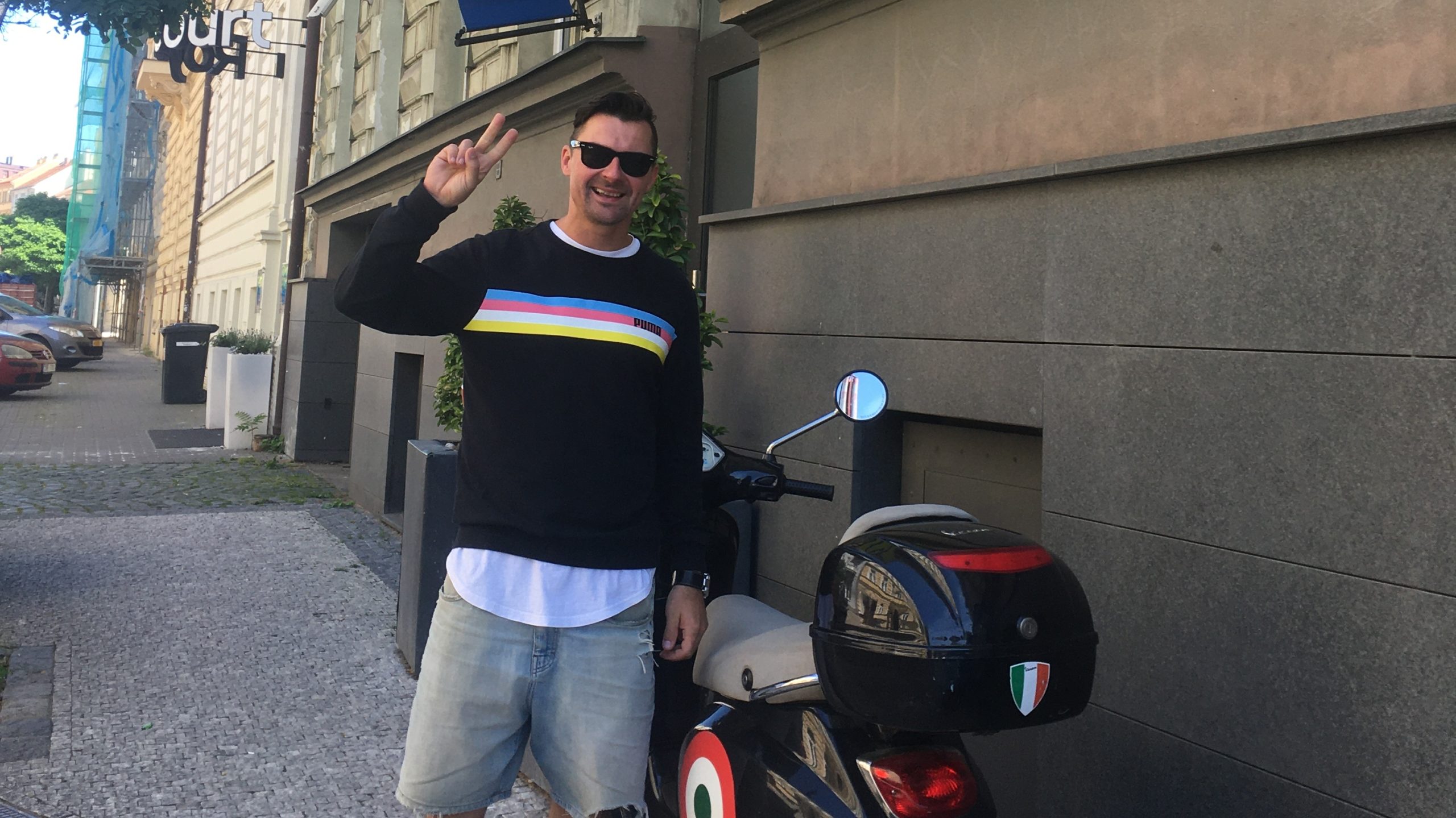 Robin Sobek: Vespa je nejsvobodnější cestování, tedy kochání
