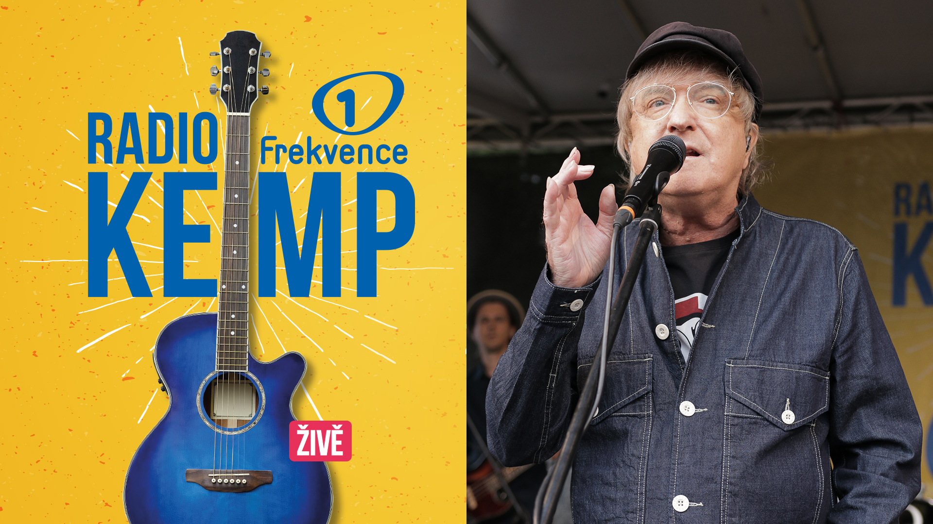 Miro Žbirka byl hlavní hvězdou Radiokempu Frekvence 1 v Hradci Králové