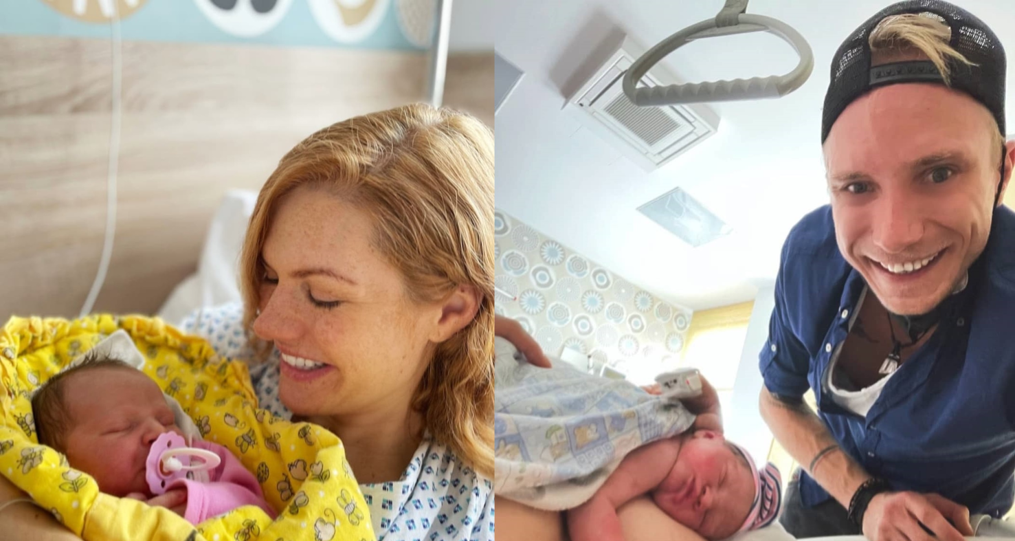 Roztomilost především. Gabriela Soukalová ukázala malinkou dcerku celou v&nbsp;růžovém