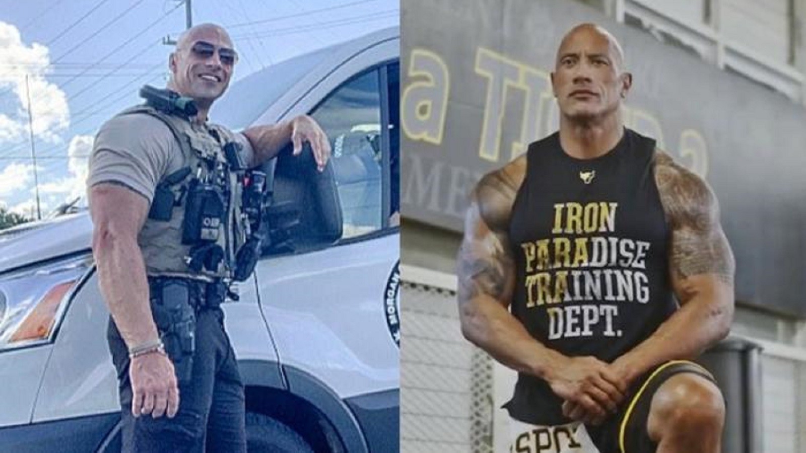 Jako vejce vejci: Podívejte se na dvojníka herce Dwayne Johnsona