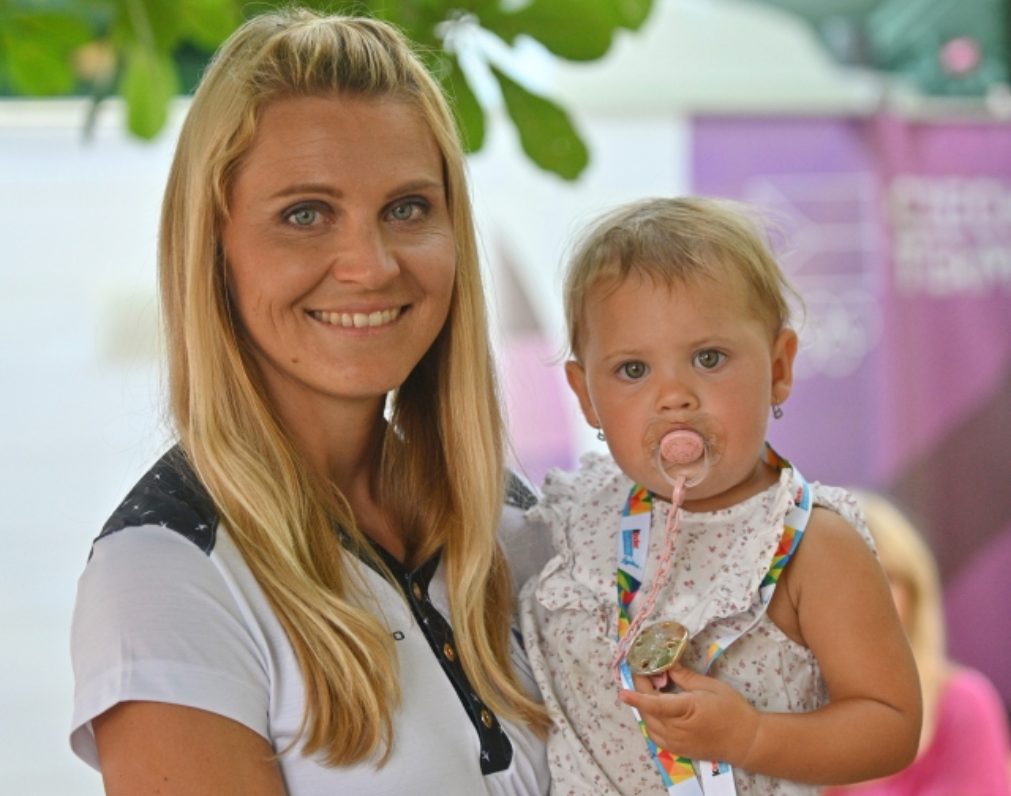 Roztomilá dcera Tomáše a&nbsp;Lucie Plekancových. Půjde ve sportovních stopách svých rodičů?
