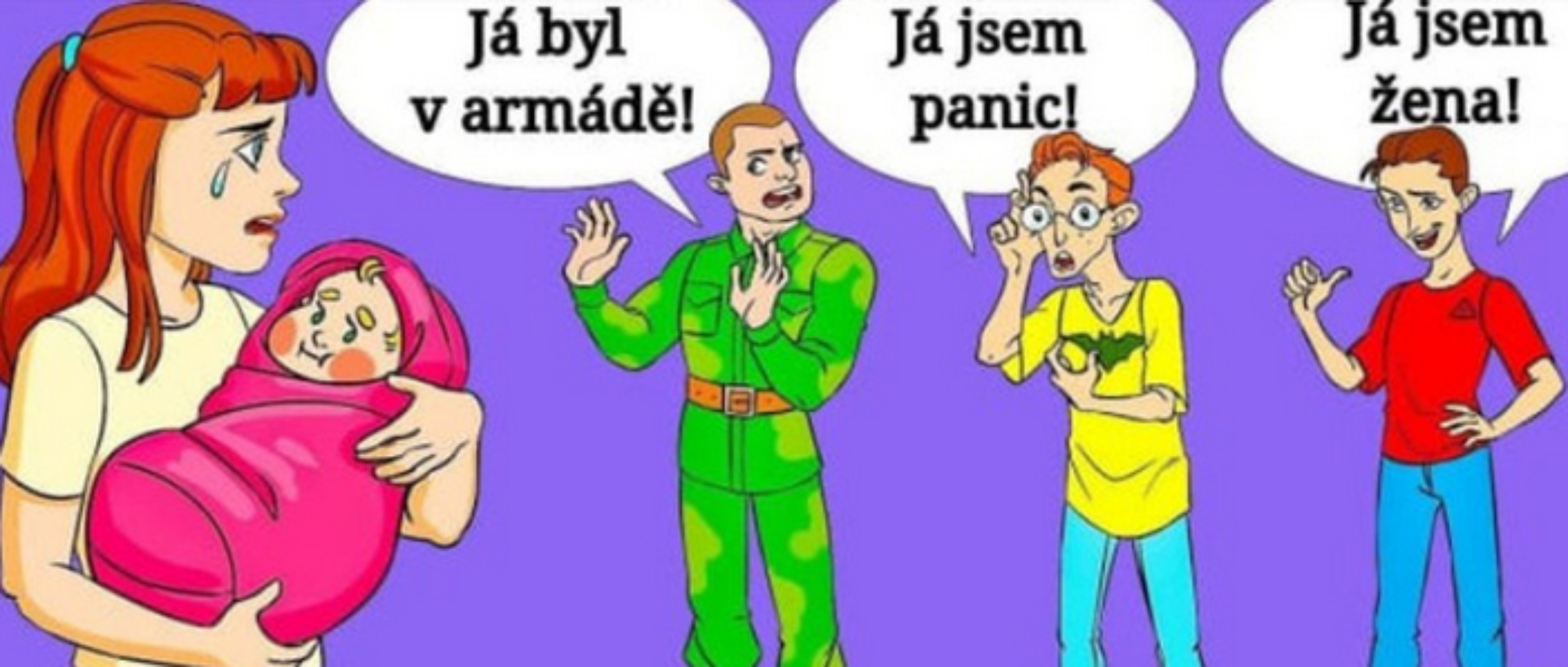 Zjistěte pravdu o&nbsp;vaší nejotravnější povahové vlastnosti a&nbsp;vyluštěte, kdo je otcem dítěte