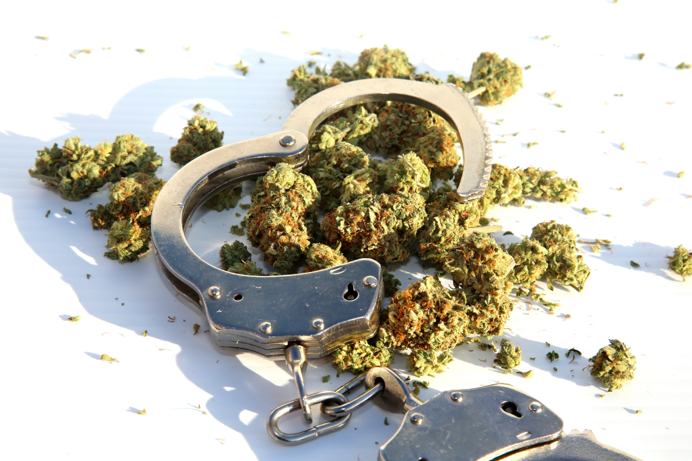 Marihuana i nad postýlkou: Zfetovaná matka připravila strážníkům překvapení v podobě bytu plného drog