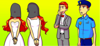 Hádanka: Pomůžete ženichovi poznat pravou nevěstu?