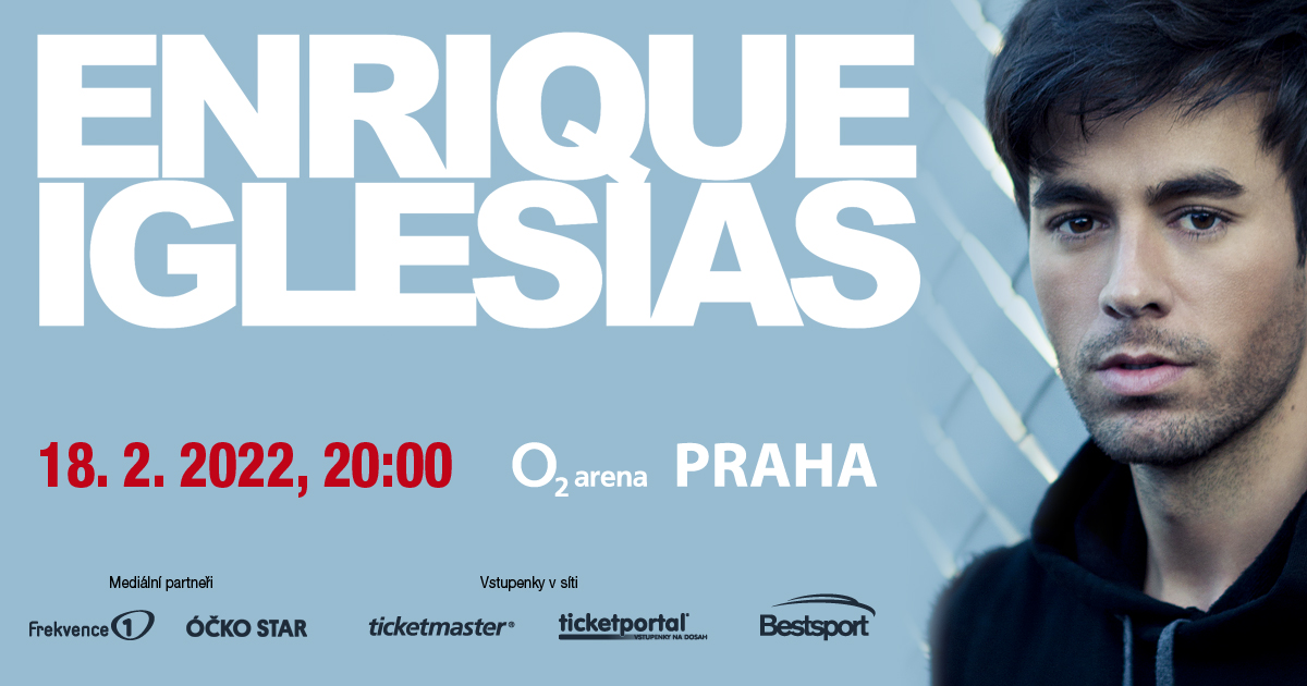 Vyhrajte vstupenky na koncert Enrique Iglesiase v pražské O2 aréně!