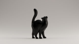 Slavná tokijská 3D kočička z&nbsp;billboardu má nového kamaráda