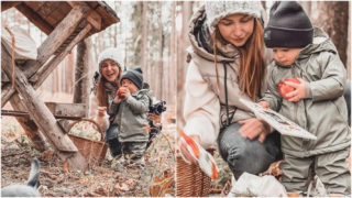 Místo strašení čertem, se na&nbsp;Mikuláše rodinka Arichtevů vydala do lesa, nakrmit zvířátka