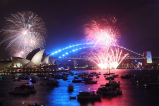 Takto slavili příchod roku 2023 ve světě. Nechyběly velkolepé ohňostroje