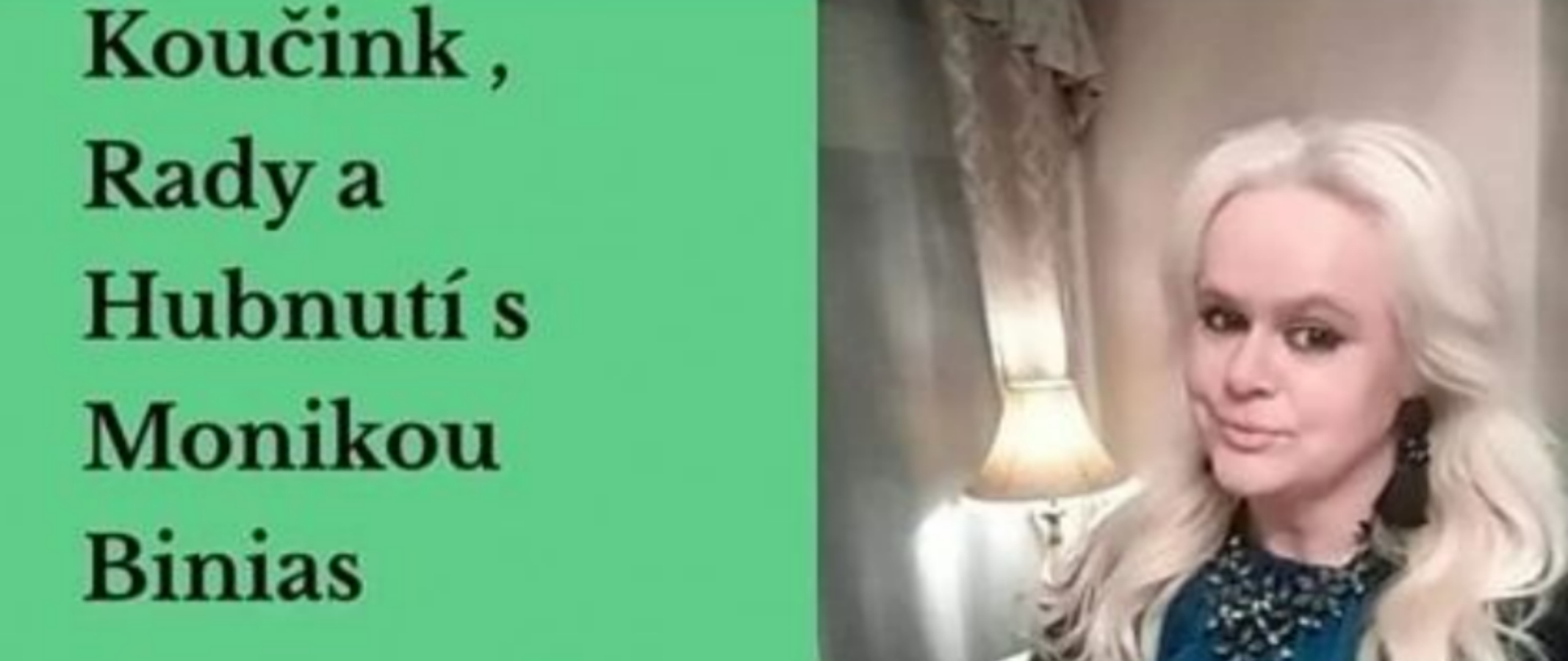 Monika Štiková prodává své cenné rady ohledně hubnutí a&nbsp;stylu