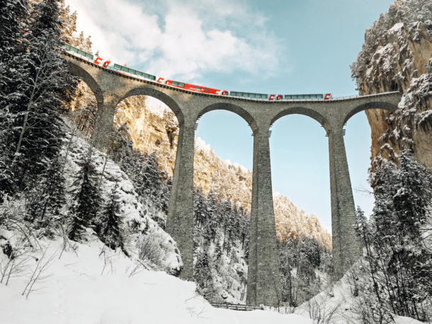 Zážitky s&nbsp;Rhétskou dráhou