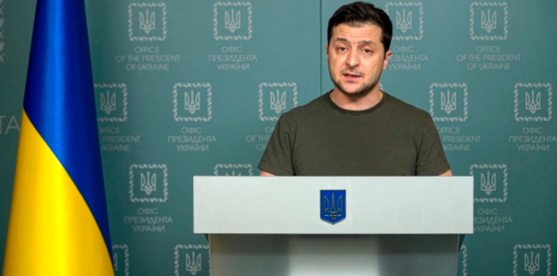 Zelenskyj požaduje ještě větší tlak mezinárodního společenství na&nbsp;Rusko
