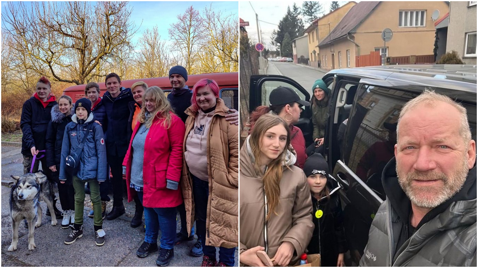 Celebrity vyrazily na&nbsp;pomoc ukrajinským uprchlíkům. Na&nbsp;hranicích byli zpěvák Pavel Callta nebo David Koller
