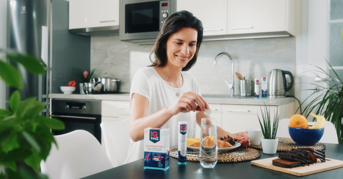 Vyhrajte balíček produktů IQ MAG na doplnění hořčíku