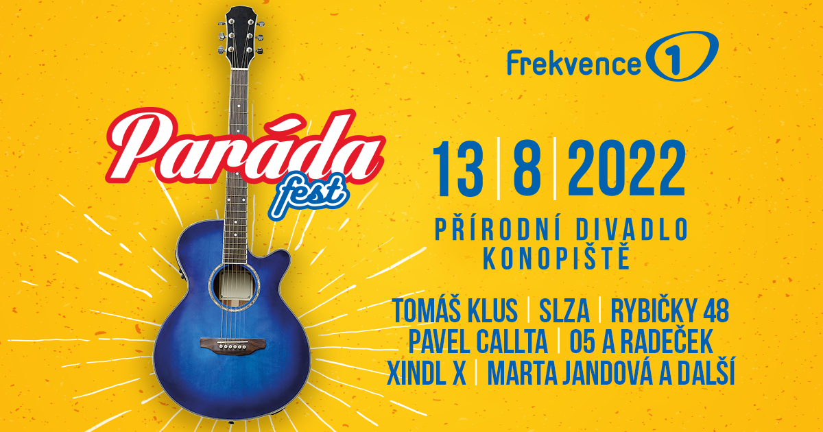 Soutěžte s námi o vstupenky na Paráda fest a tašku plnou dobrot od Choceňské mlékárny