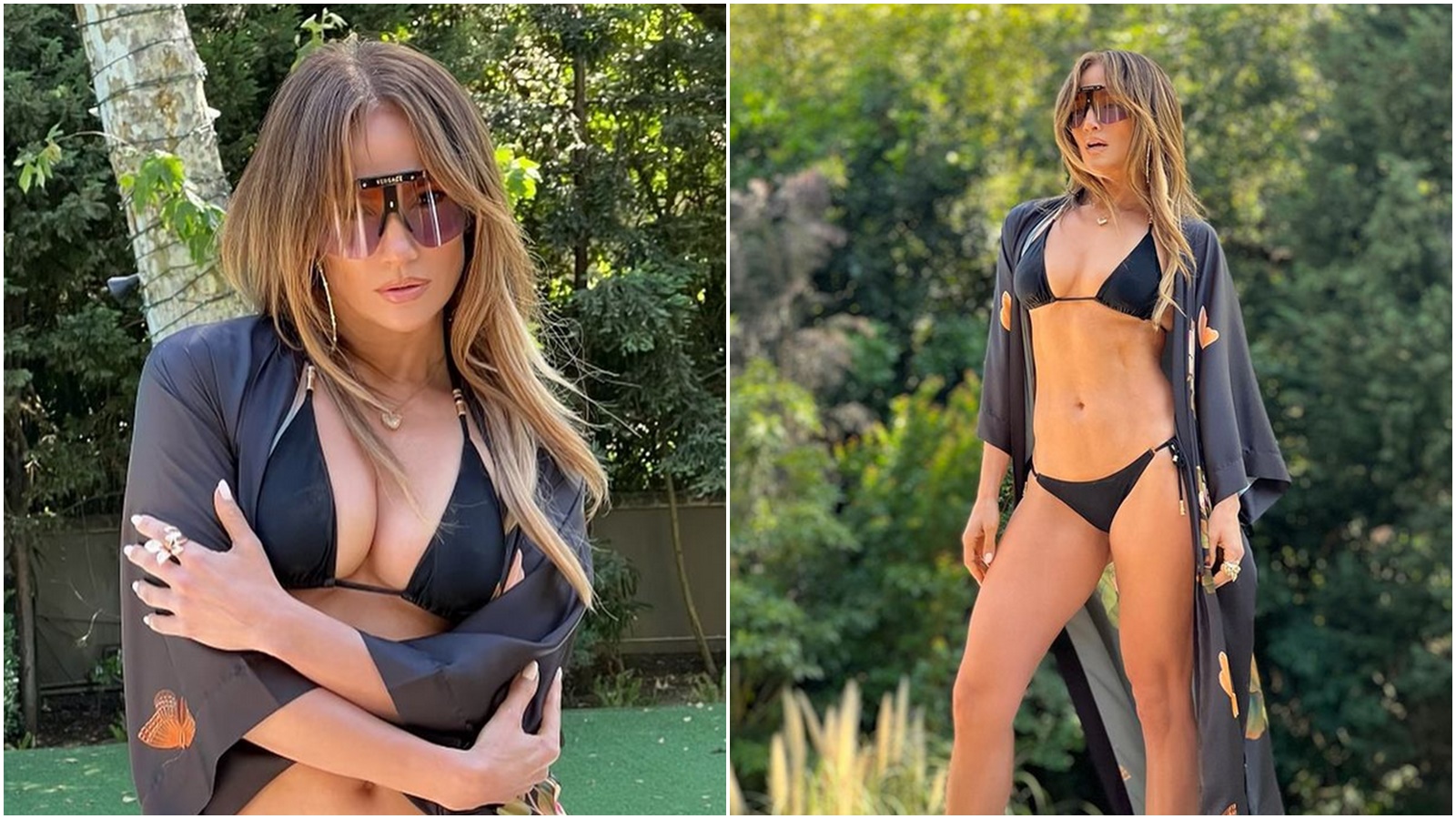 Jennifer Lopez pózovala u bazénu v bikinách. Zpěvačka v 52 letech vypadá senzačně