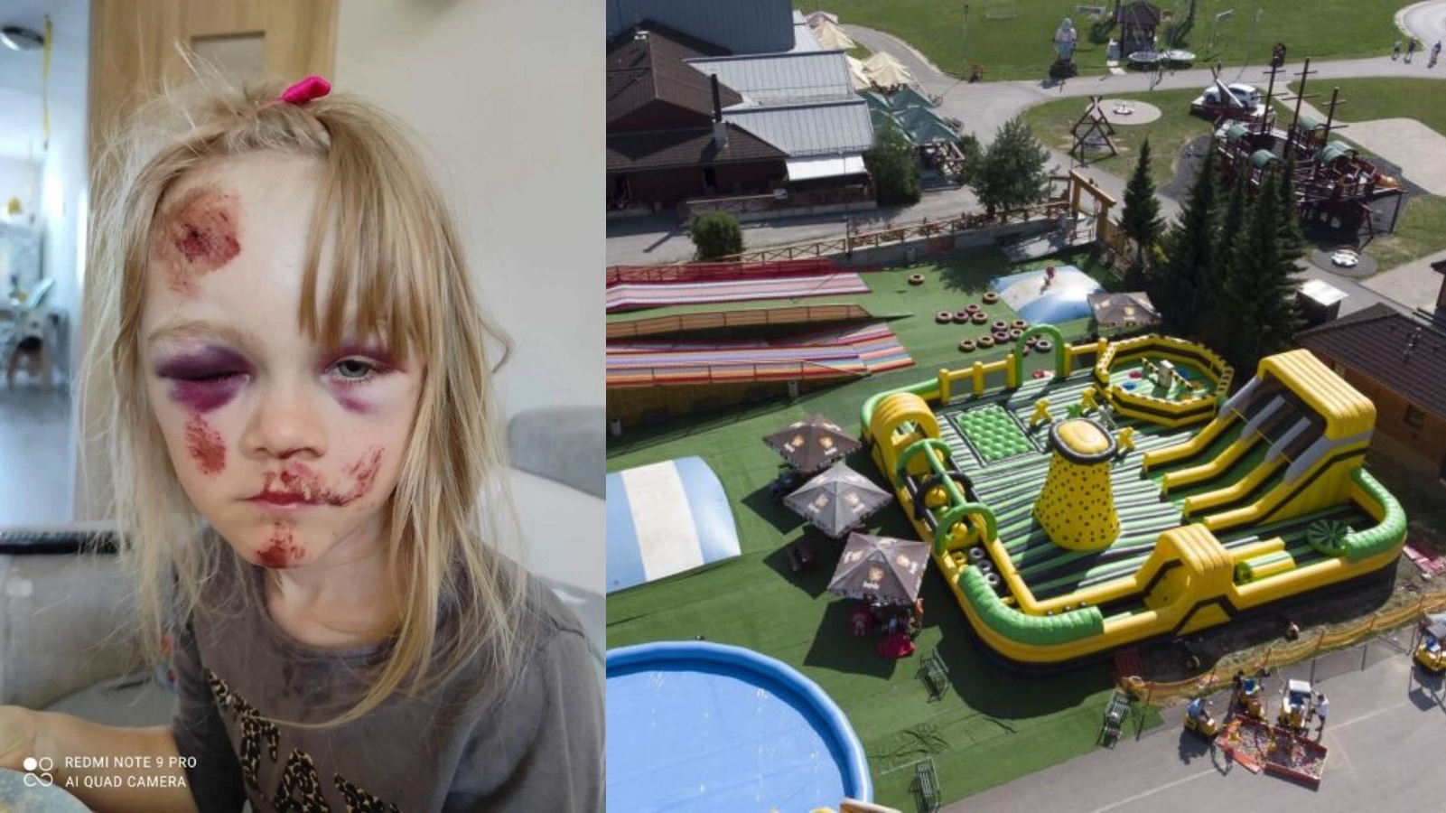 Zábava na&nbsp;skákacím hradu se změnila v&nbsp;horor. Děti létaly vzduchem jak hadrové panenky