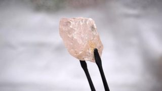 V Angole vytěžili růžový diamant o&nbsp;hmotnosti 170 karátů, největší za tři sta let