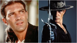 Nestárnoucí Španěl slaví 62.&nbsp;narozeniny. Antonio Banderas vypadá po&nbsp;boku mladší krásky spokojeně