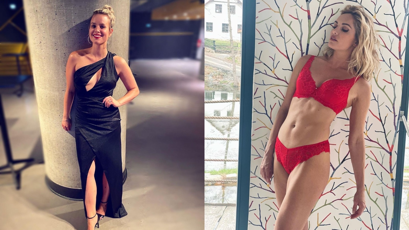 Dvě krásné blondýny v rouše Evině. Pagáčová a Kuchařová se svlékly