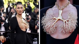 GALERIE: Několik opravdu výstředních módních kousků známých celebrit, které vytáhly na&nbsp;červený koberec