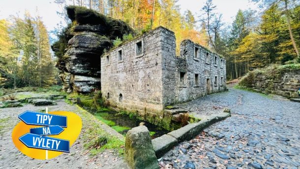 V Dolském mlýně straší. Přesto se toto místo stalo hvězdou českých pohádek