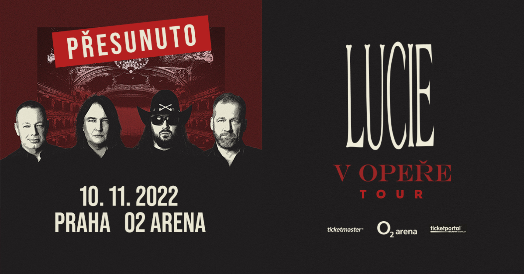Skupina Lucie musí přeložit středeční koncert v&nbsp;O2 areně. David Koller přišel o&nbsp;hlas