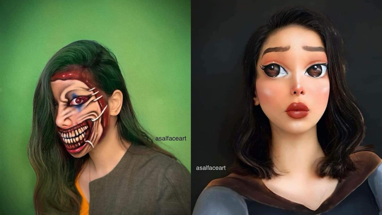Halloween se blíží, tak by to chtělo trochu inspirace. Zvládli byste takový make-up?