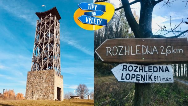 Rozhledna na&nbsp;Velkém Lopeníku symbolizuje přátelství mezi námi a&nbsp;našimi bratmi zo Slovenska