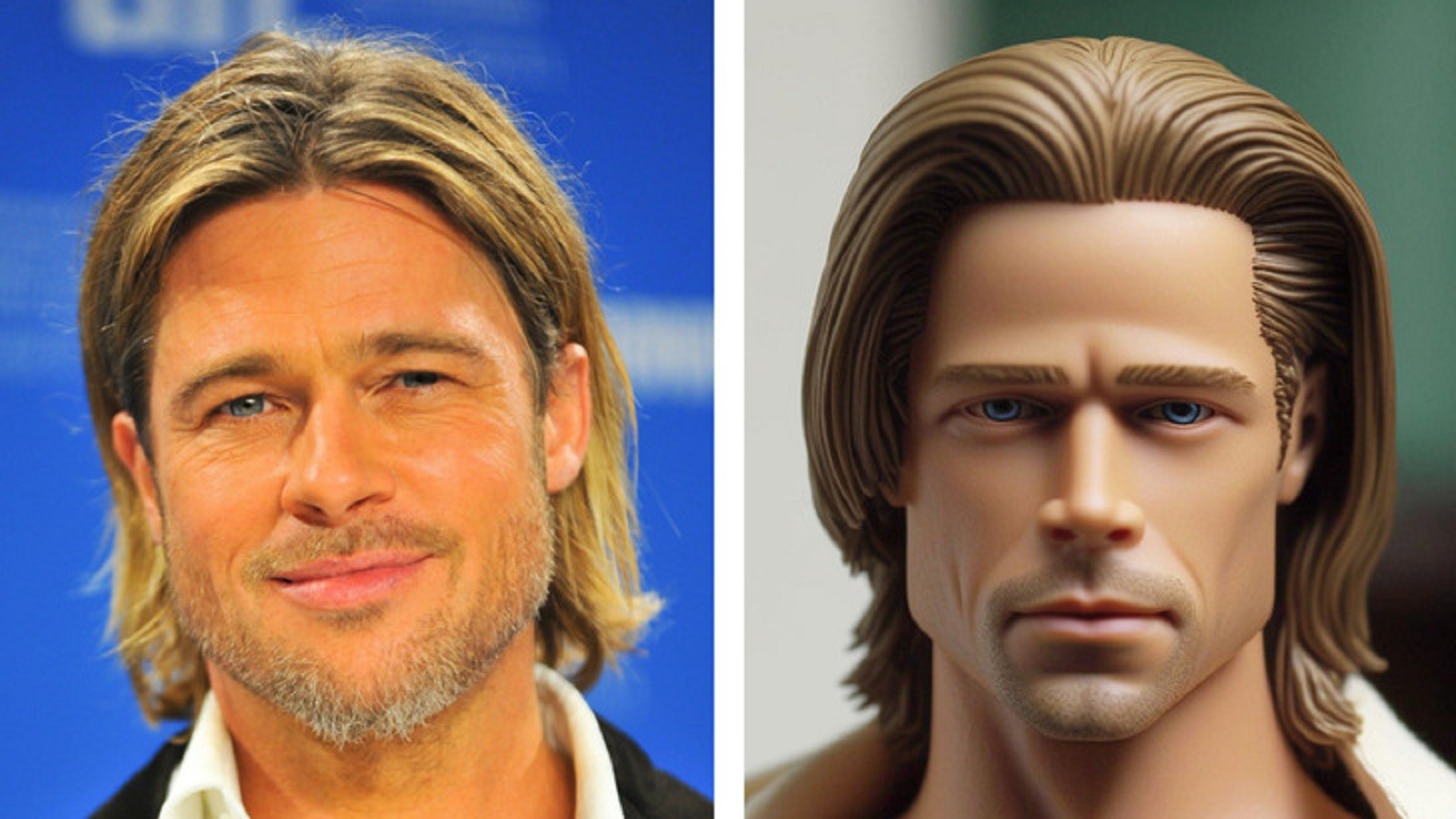 GALERIE: Jak by vypadaly některé známé celebrity jako panenky Barbie a&nbsp;Ken?