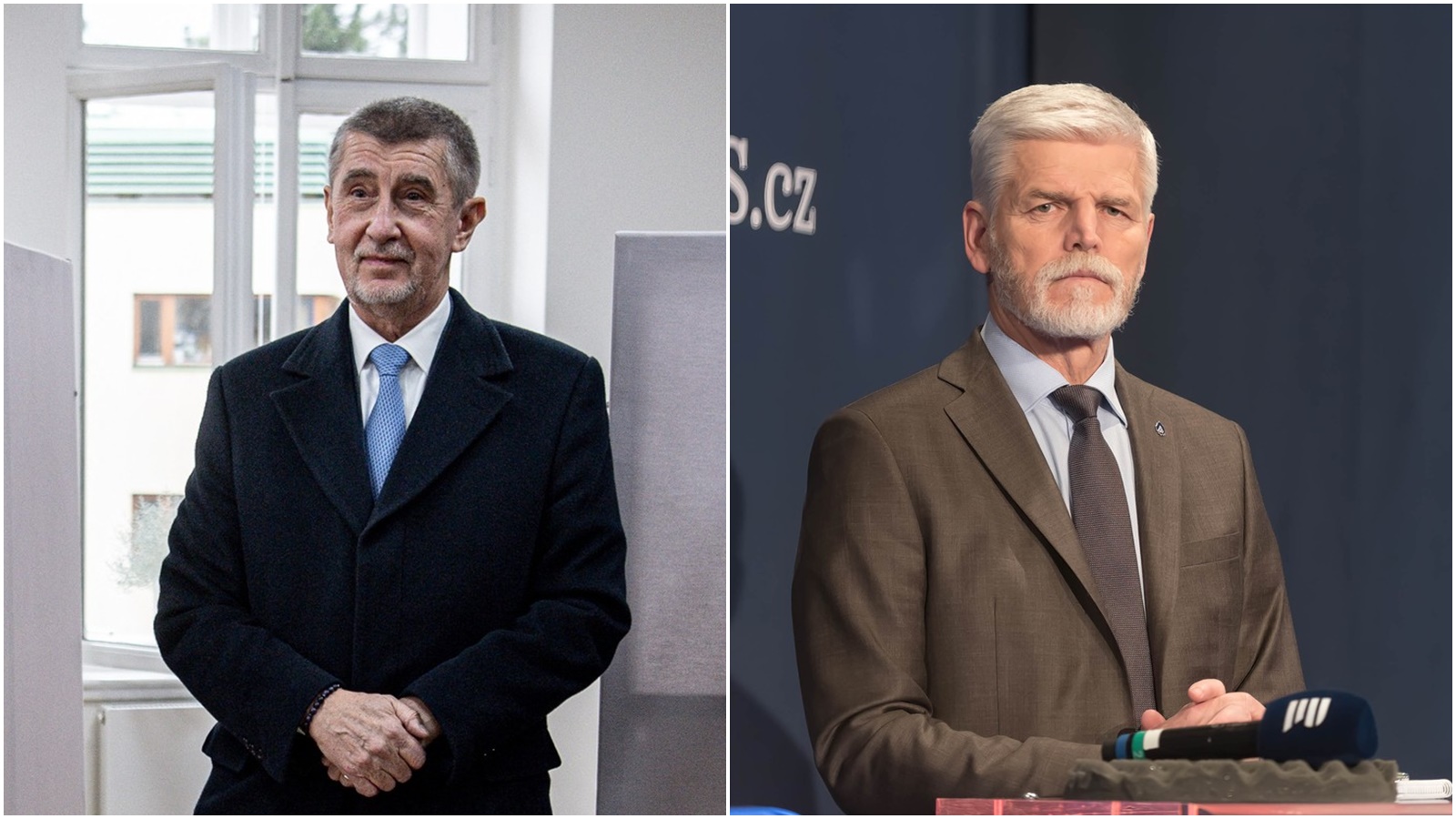 Je rozhodnuto. Do druhého kola postoupili Andrej Babiš a&nbsp;Petr Pavel