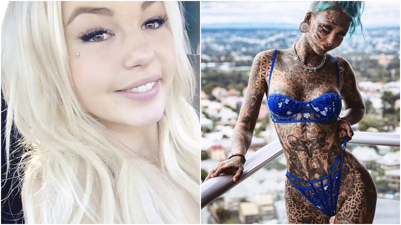 Do draků se zamilovala a obětovala jim každý kousíček svého těla. Amber Luke má tetování i na očích