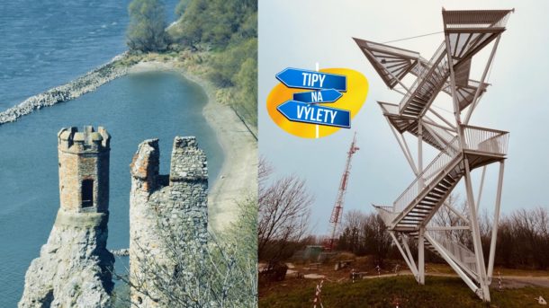 Nejkrásnější soutok spatříte z hradu Devín a na Bratislavu pohlédněte z Devínské Kobyly