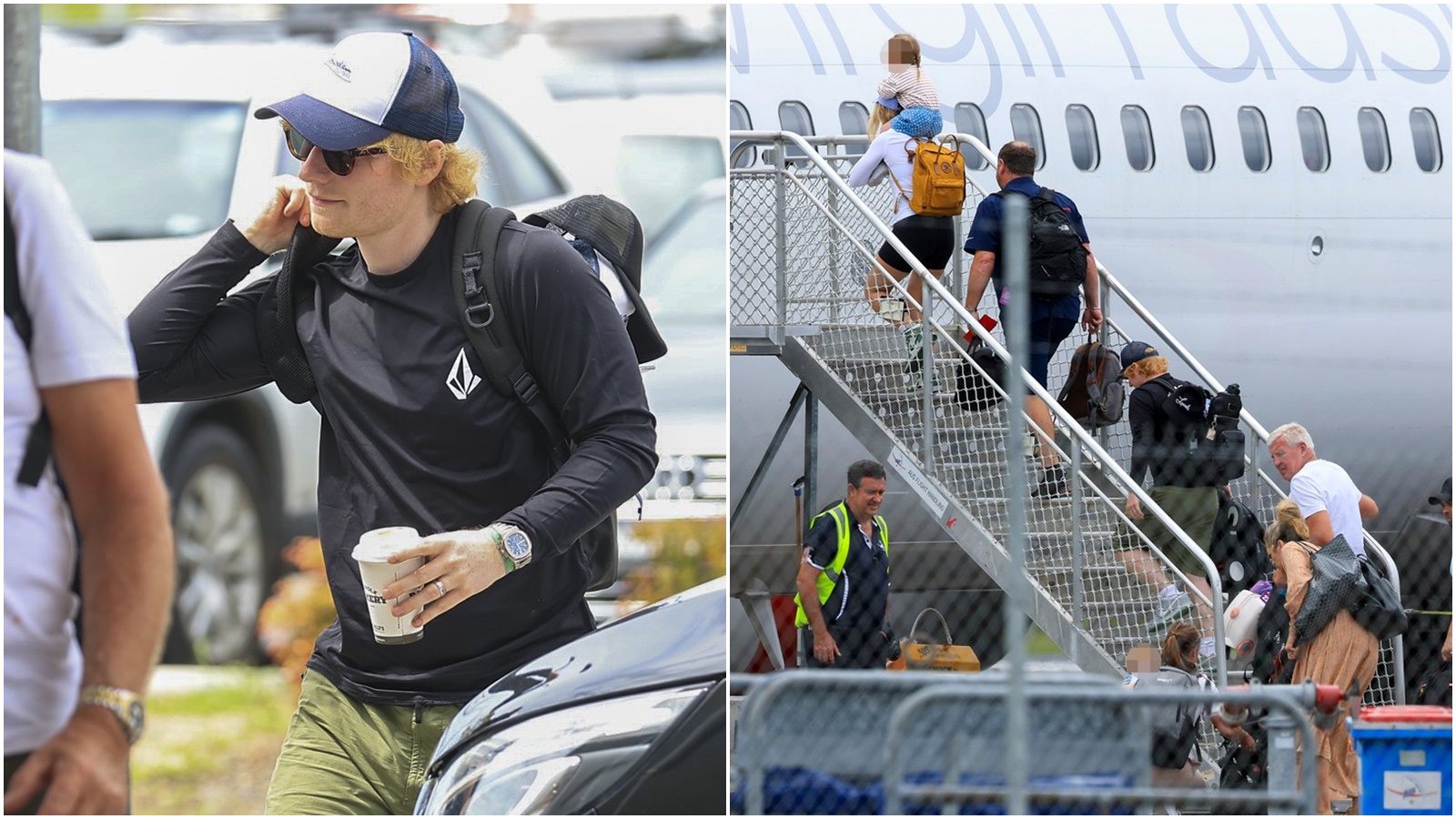 O poprask na&nbsp;palubě komerčního letu se postaral zpěvák Ed Sheeran. Dal mu přednost před soukromým tryskáčem