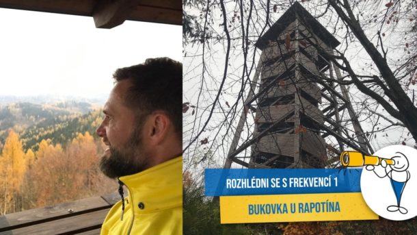 Mladá a krásná rozhledna Bukovka u Rapotína nabízí pohled jako na dlani