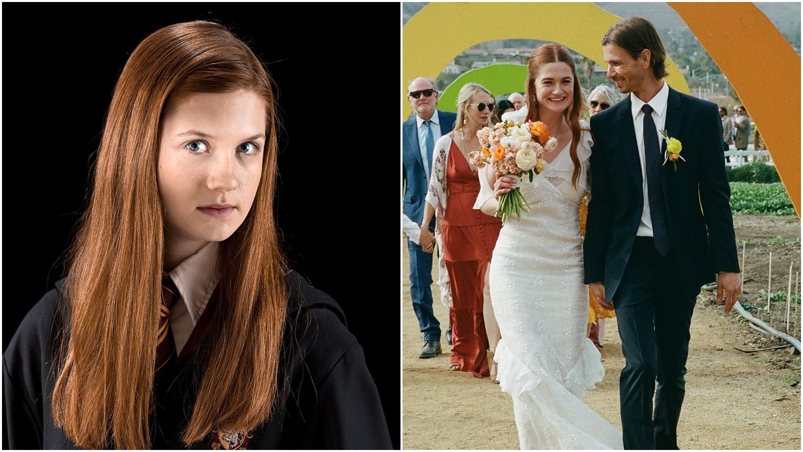 Představitelka Ginny Weasley se vdala. Herečka Bonnie Wright je už rok vdanou paní