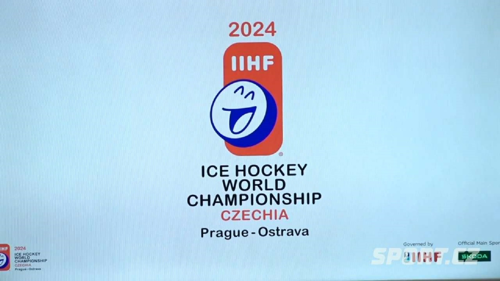 Usměvavý puk: Hokejový šampionát v&nbsp;Praze a&nbsp;Ostravě odtajnil logo