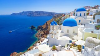 Tohle se nepovedlo. Řecký seismolog vtipkoval o&nbsp;zániku ostrova Santorini, hrozí mu obvinění